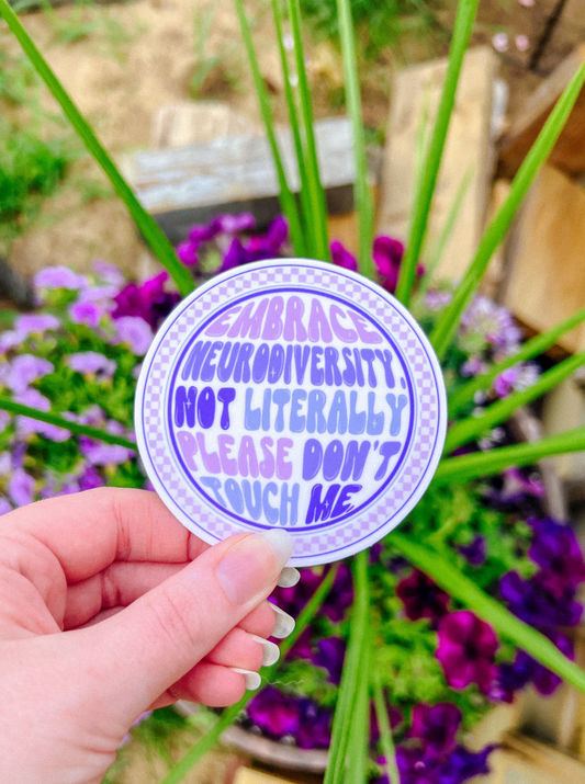 Embrace Neurodiversity Sticker