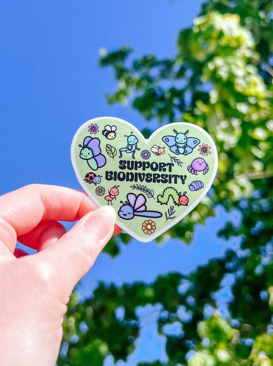 Support Biodiversity Sticker