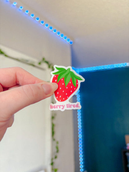 Berry Tired sticker