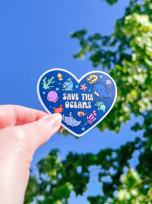 Save the Oceans Sticker