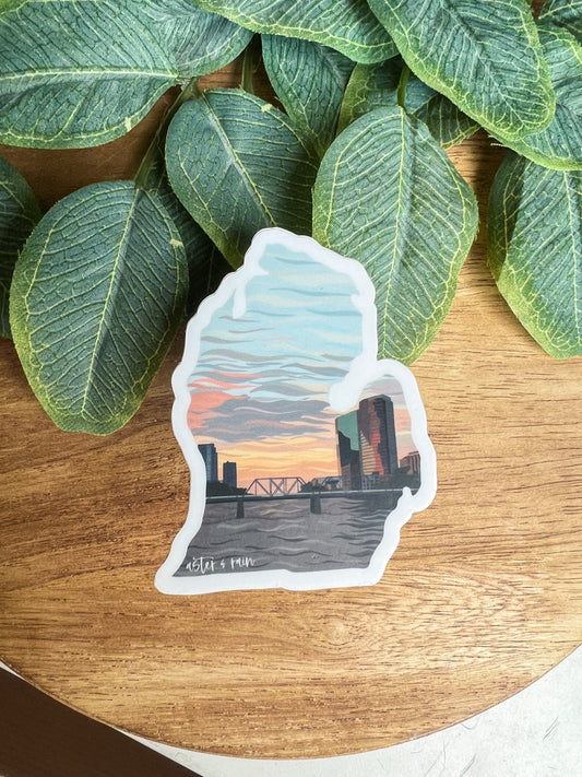 Grand Rapids Michigan Sticker