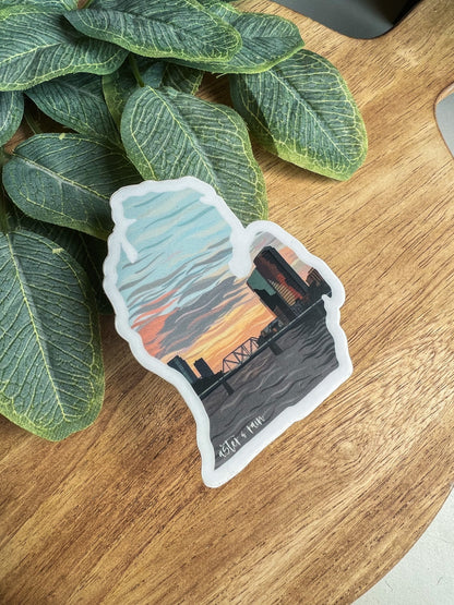 Grand Rapids Michigan Sticker